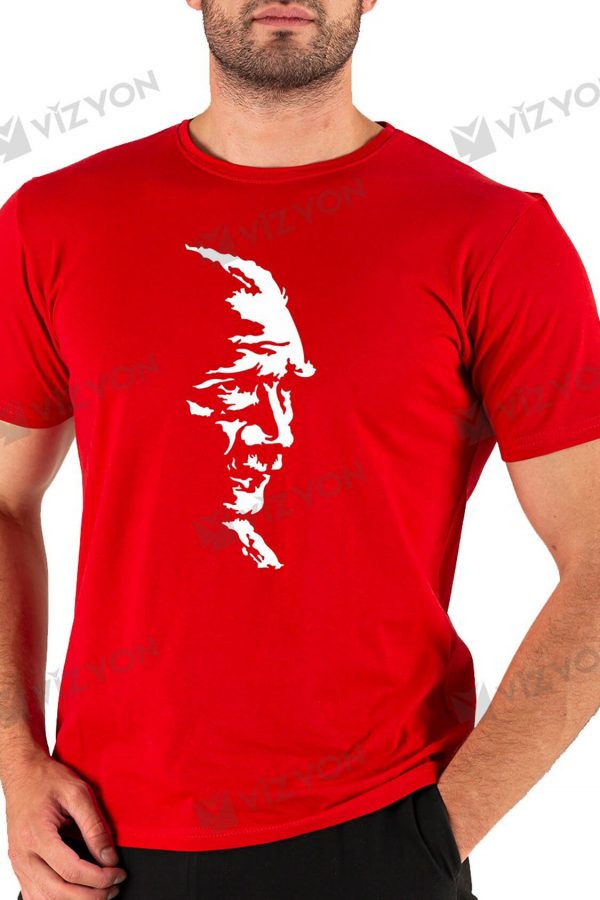 Atatürk Tişörtü - 1.Kalite Penye Tişört